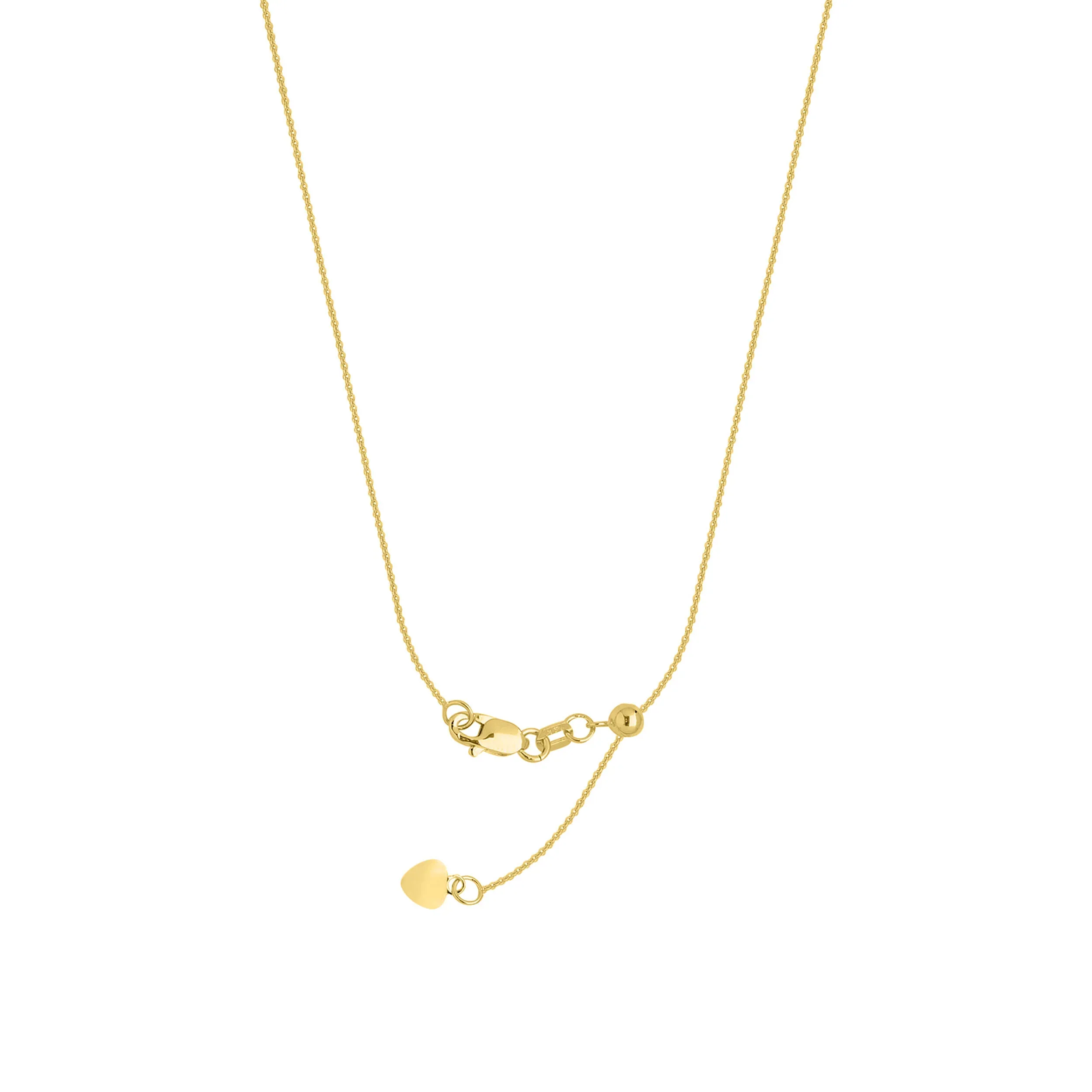 Cleo Adjustable Gold Cable Chain - Image 5