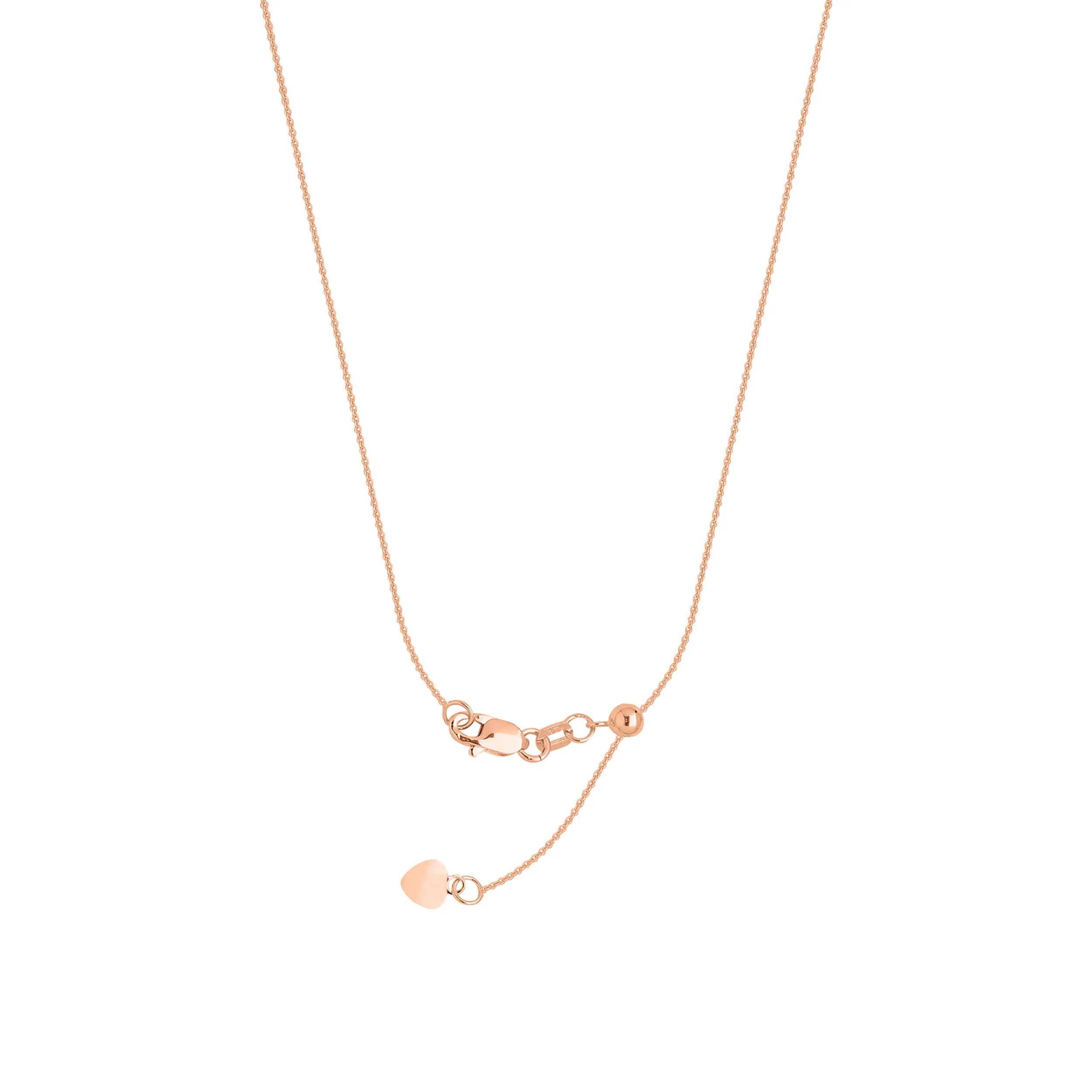 Cleo Adjustable Gold Cable Chain - Image 6