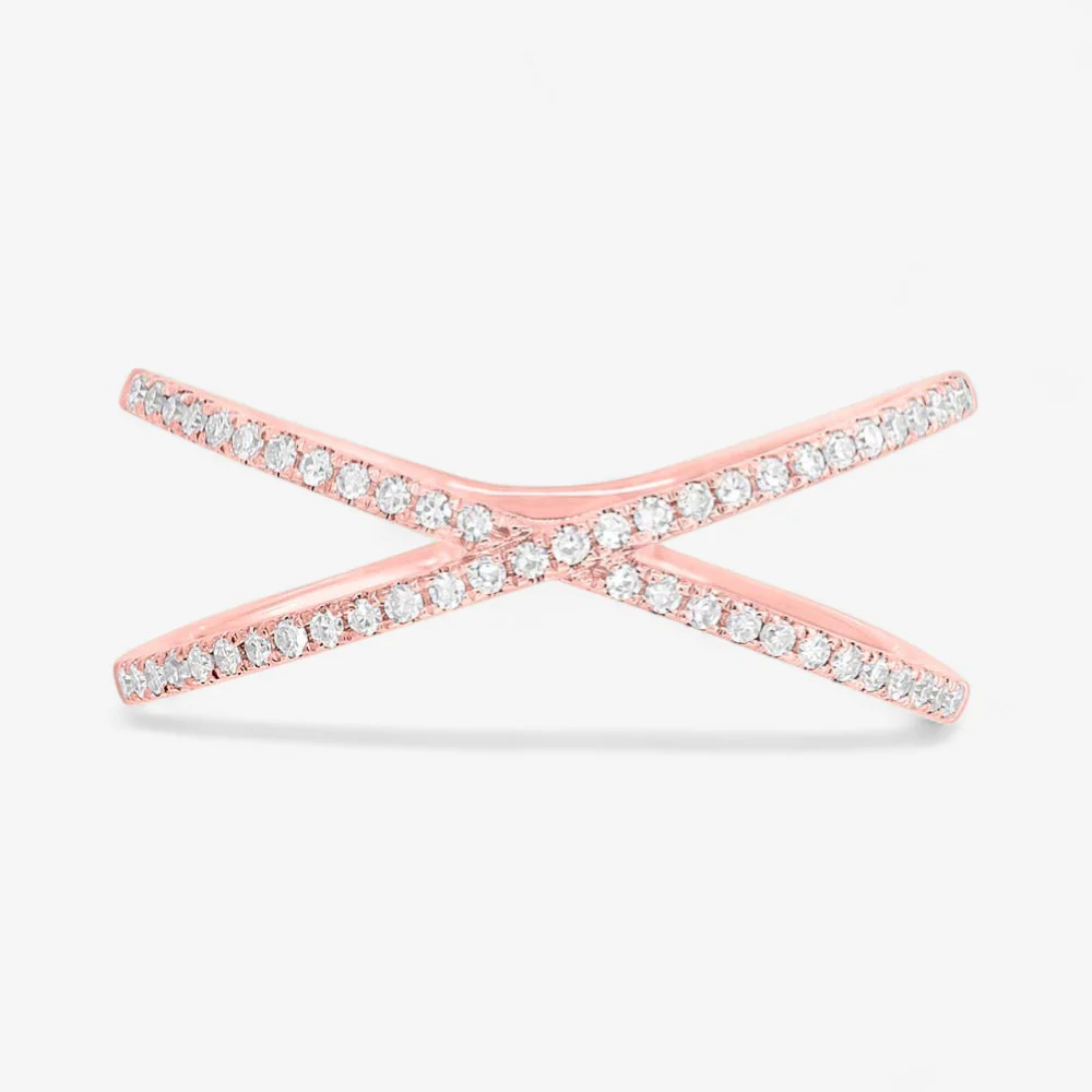 Ivy Criss Cross Ring - Image 6