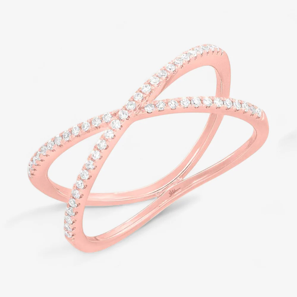 Ivy Criss Cross Ring - Image 7