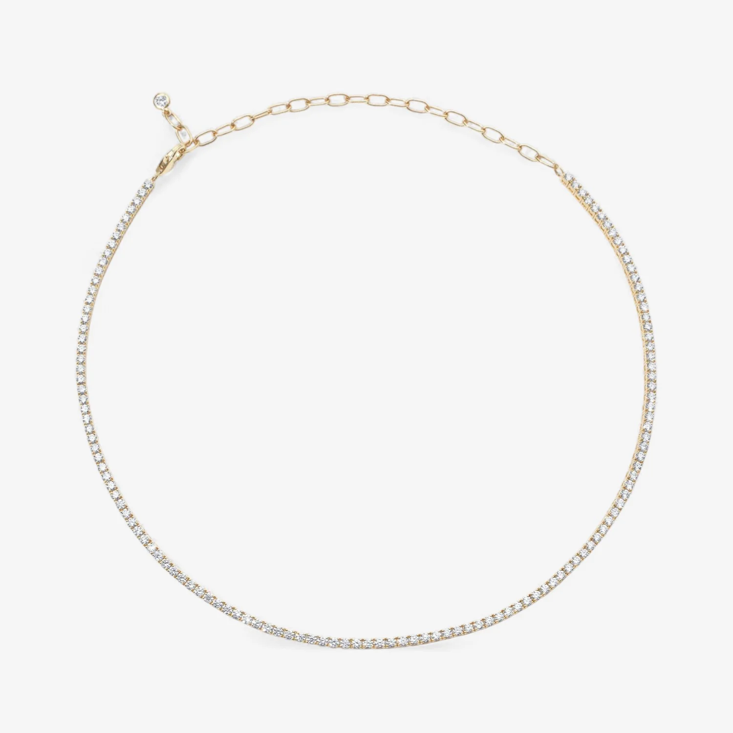 Signature Diamond Tennis Choker - Image 3