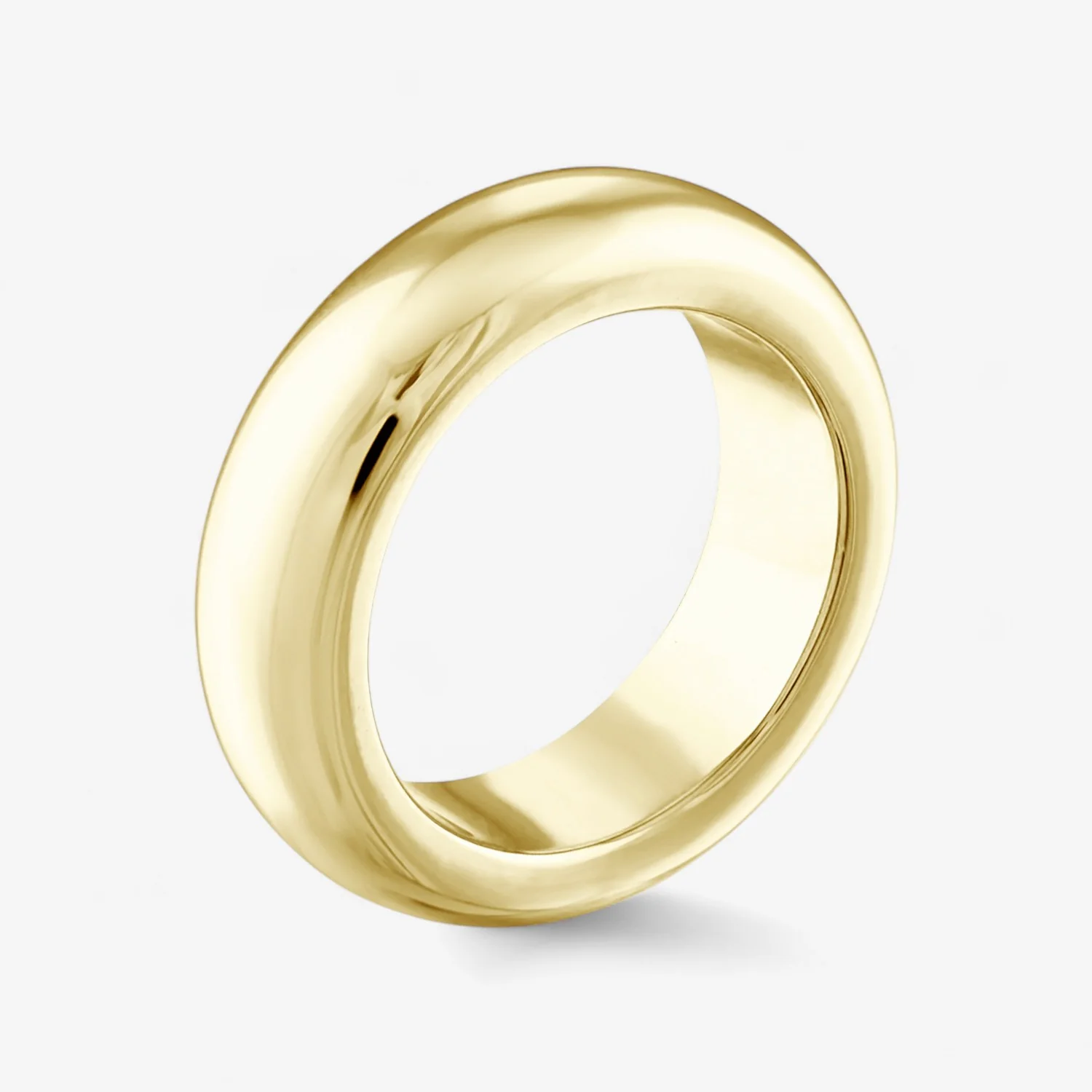 Madison Dome Gold Ring - Image 6