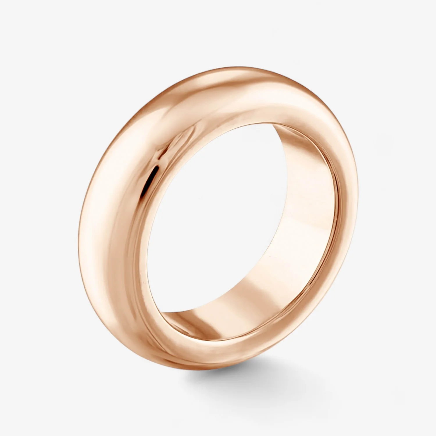 Madison Dome Gold Ring - Image 7