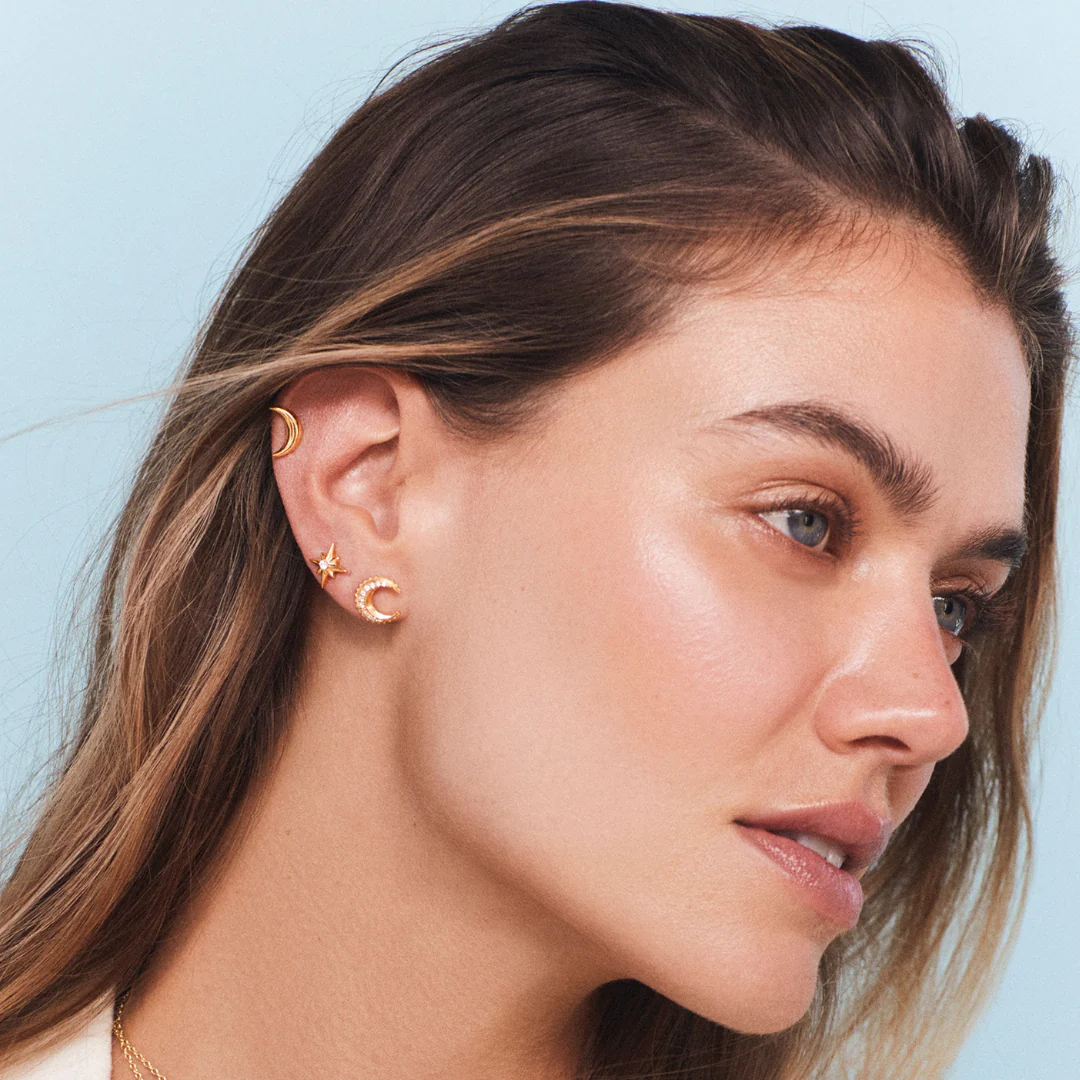 Token Gold Moon Studs - Image 3