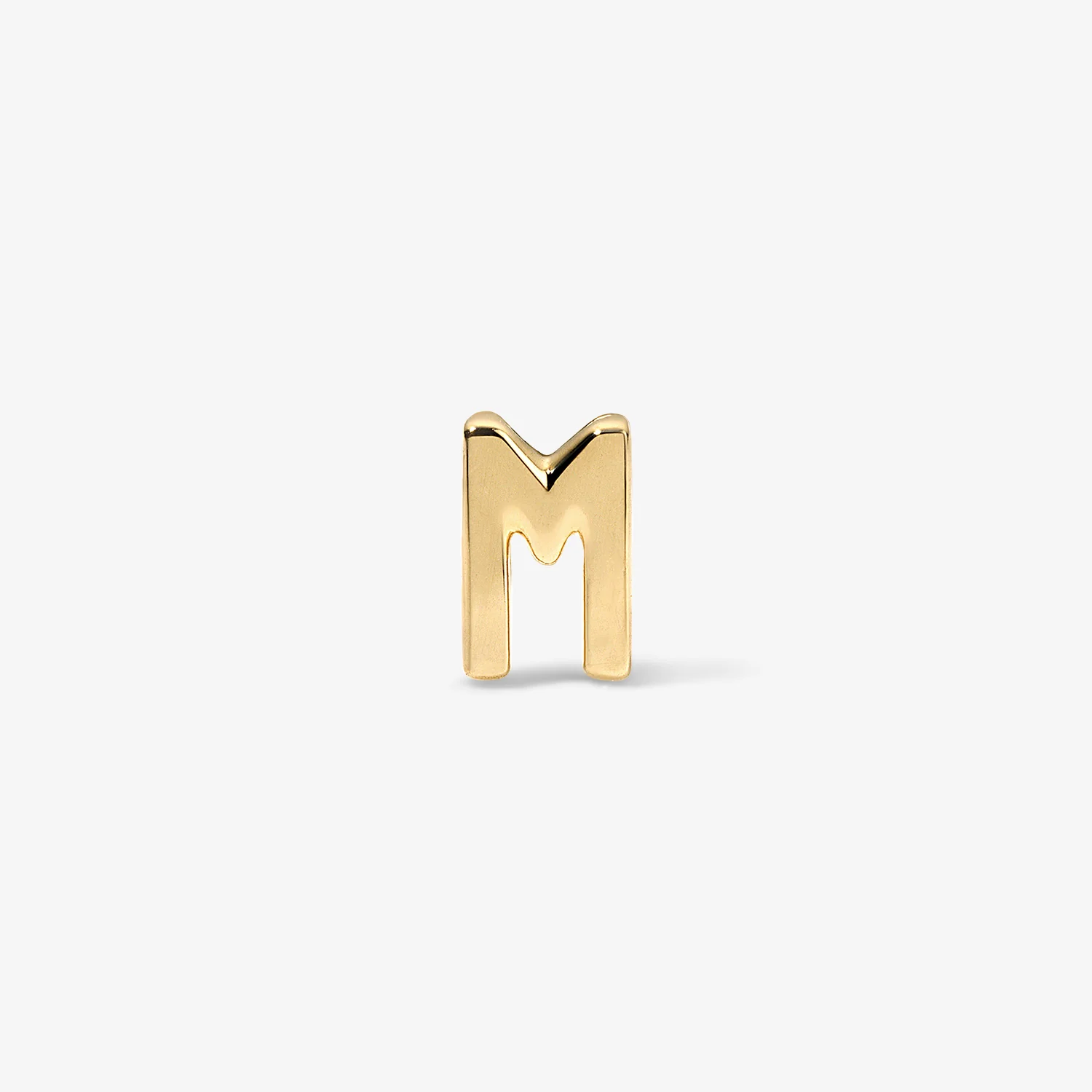 Mini Gold Block Initial Studs - Image 6
