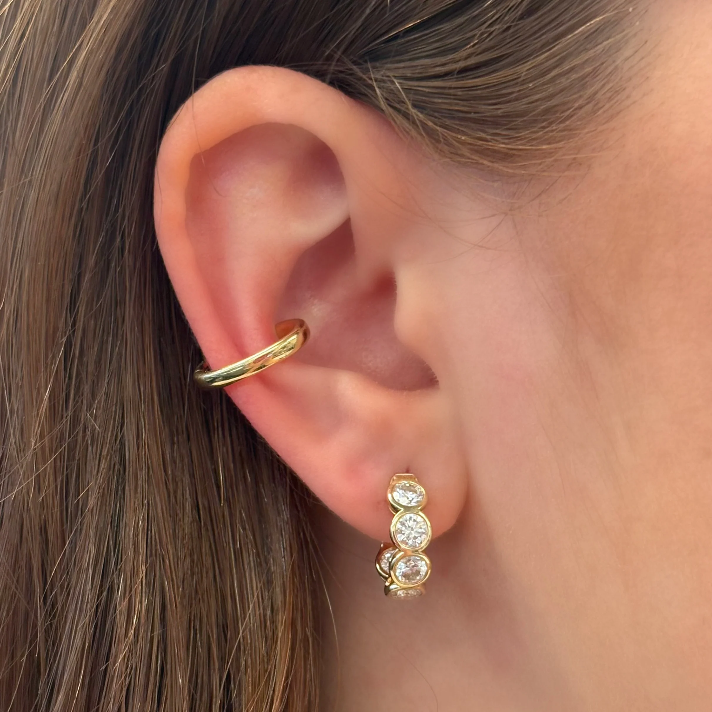 Ivy Gold Ear Cuff - Image 4