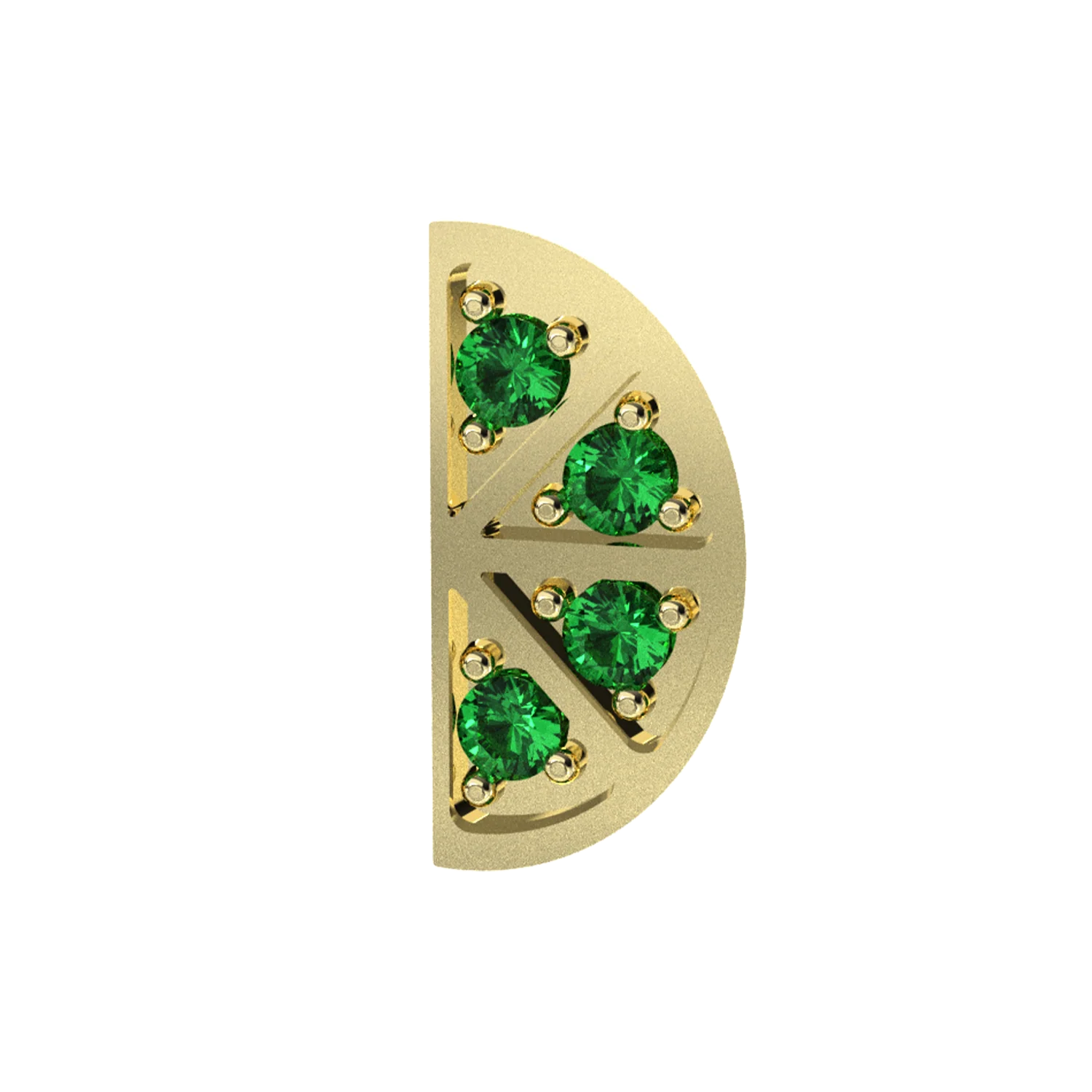 Slider Lime Slice Charm - Image 3