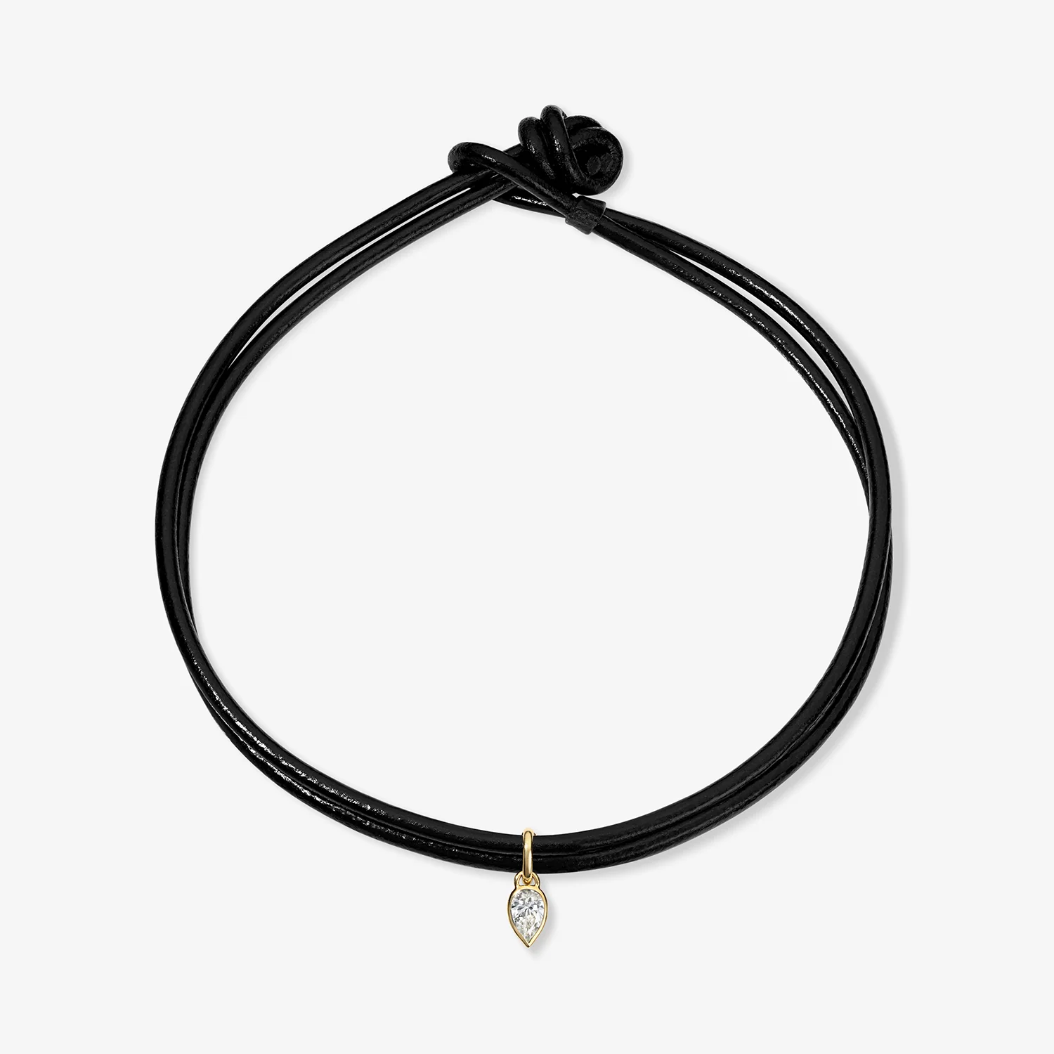 Margot Diamond Pear Bezel Charm - Image 3