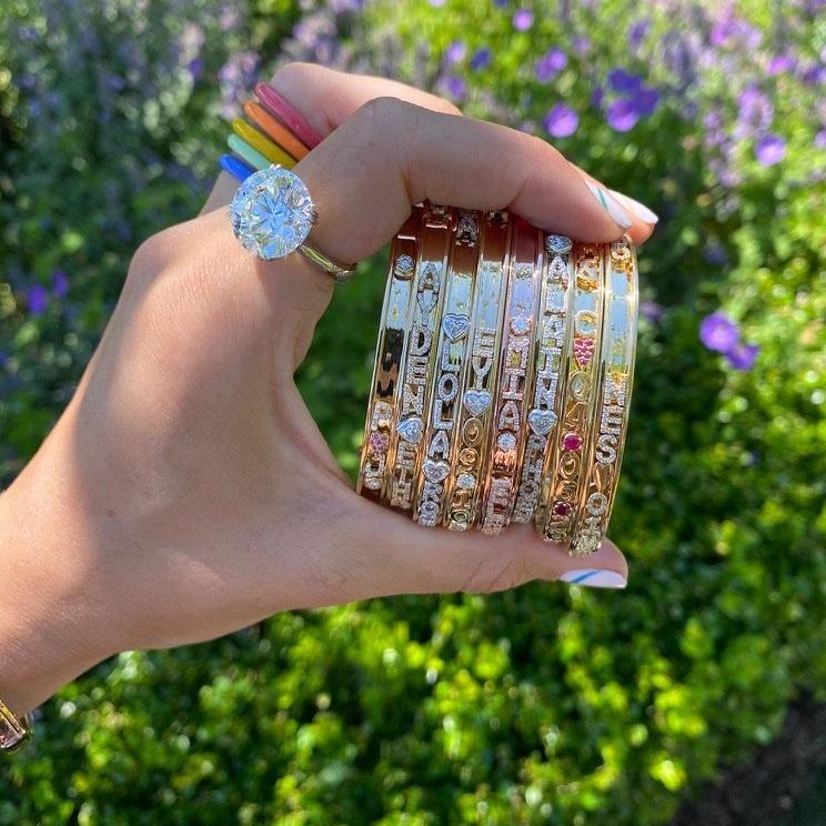 Personalized Slider Bangle Charms - Image 3