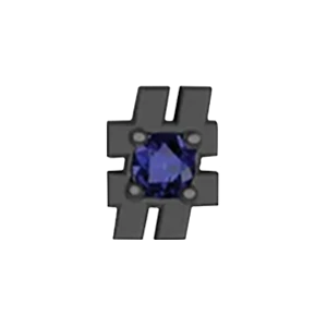 Slider Hashtag Charm - Image 3