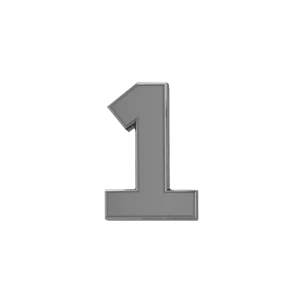 Slider Number 1 Charm - Image 3