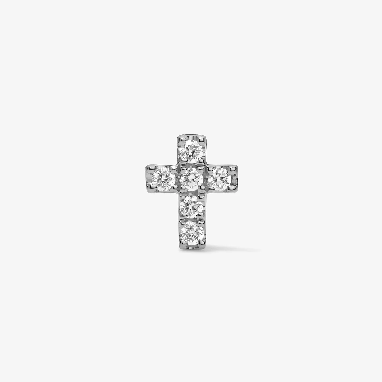 Mini Token Pave Cross Studs - Image 5