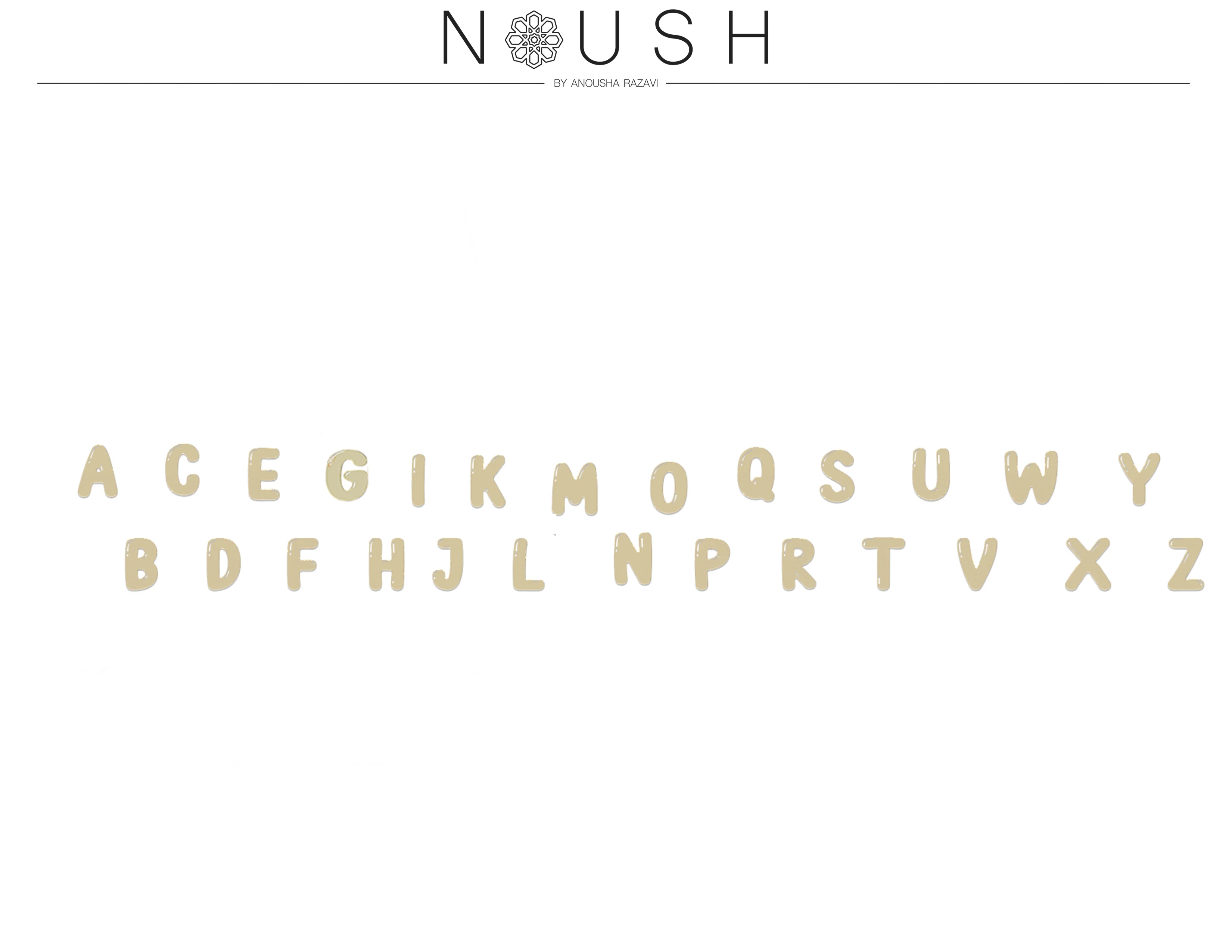 Petite Bubble Name Necklace - Image 3