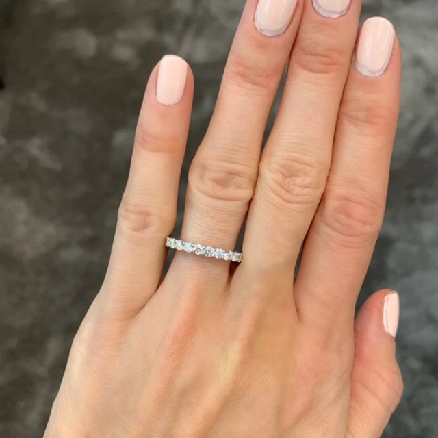 Signature Scalloped Eternity Band - Image 3