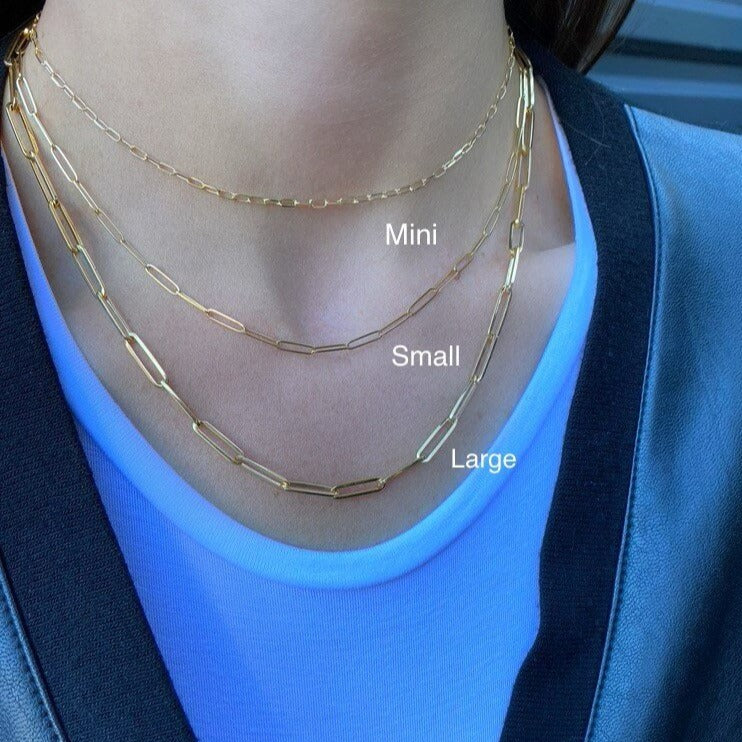 Cleo Small Paperclip Chain - Image 3