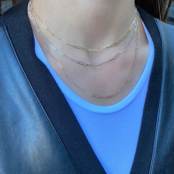 Cleo Small Paperclip Chain - Image 4